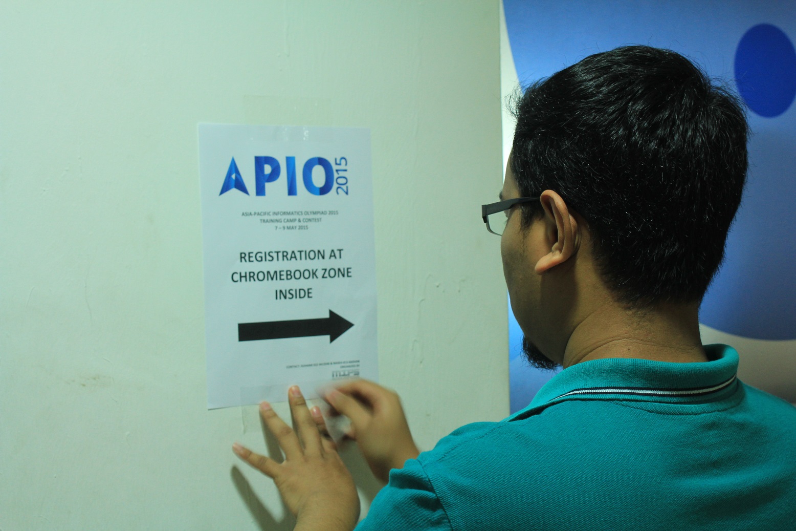 APIO site set up