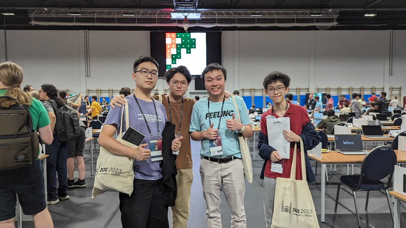A picture after the analysis session, with a full-point problem 3 solution in the background